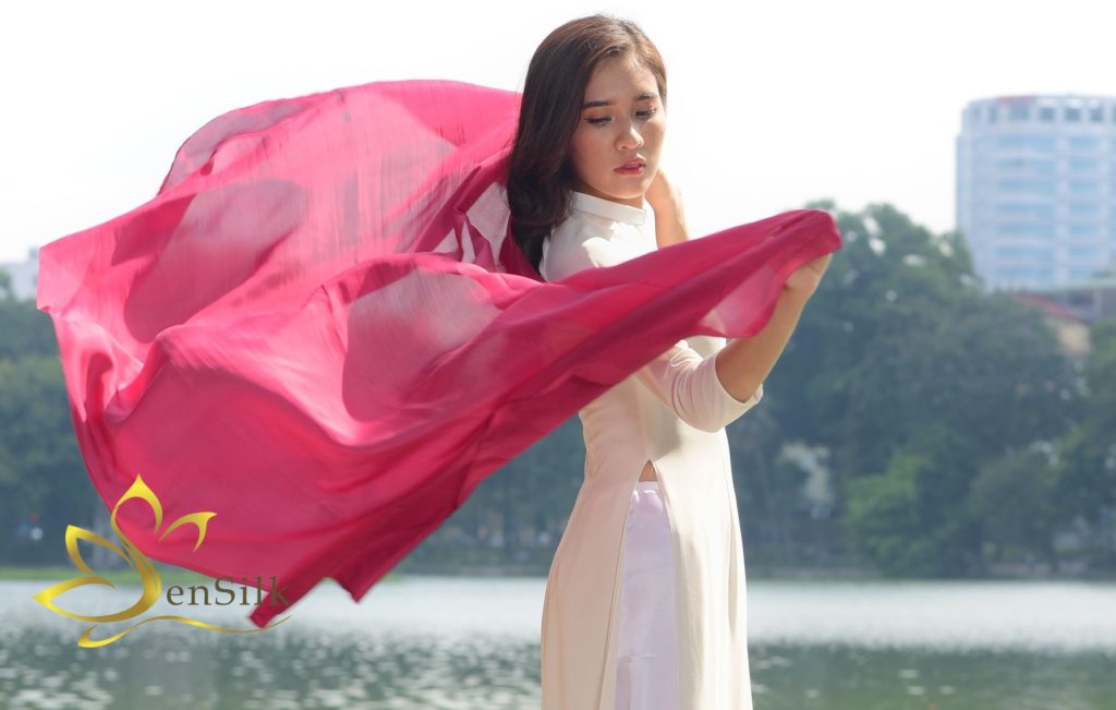 Khăn Lụa Tơ Tằm Cao Cấp