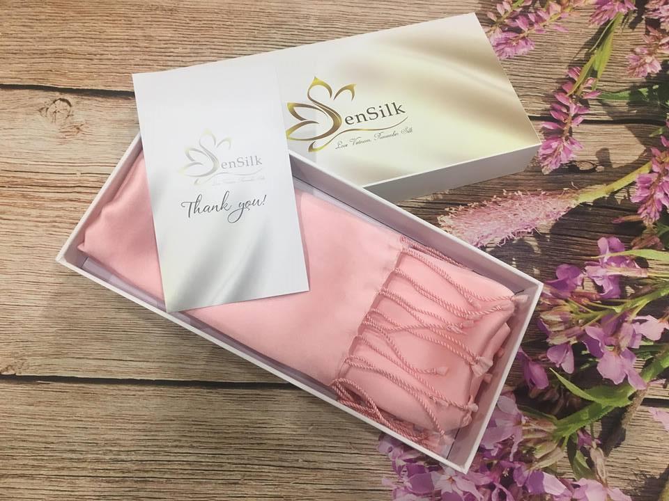 SenSilk | Khăn Lụa Tơ Tằm Cao Cấp