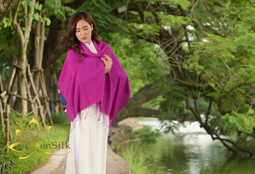 Khăn Lụa Tơ Tằm Cao Cấp