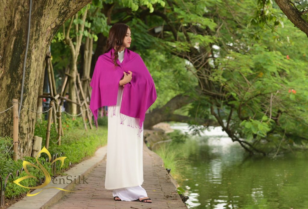 Khăn Lụa Tơ Tằm Cao Cấp