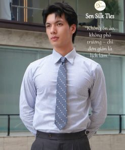 Cravat Silk SenSilk CAVAT07 - Cà Vạt Lụa - Vietnam Gift