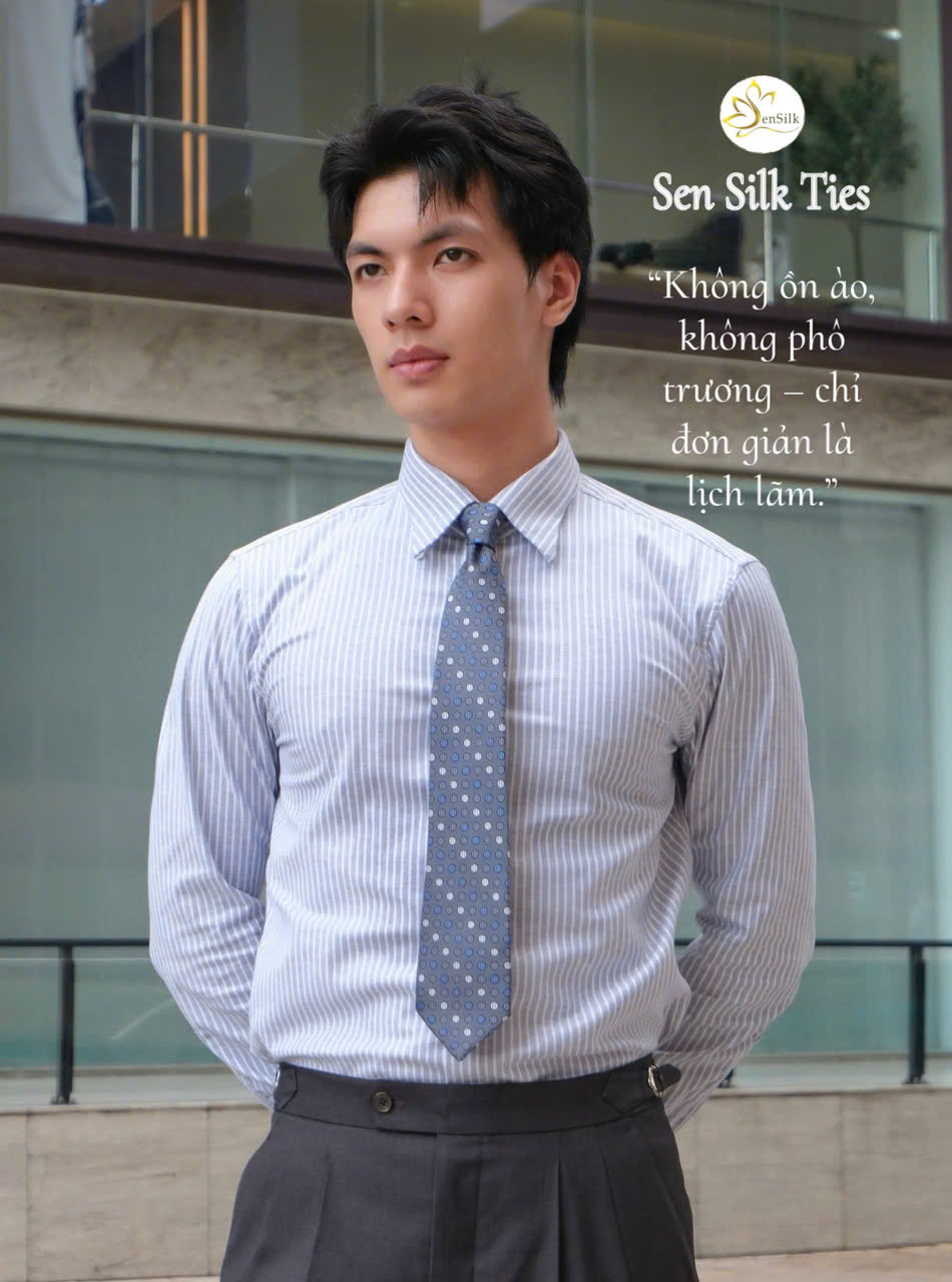 Cravat Silk SenSilk CAVAT07 - Cà Vạt Lụa - Vietnam Gift