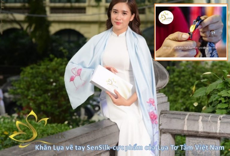 Phân biệt Lụa Thật Lụa Giả dễ dàng – Lụa Tơ Tằm SenSilk