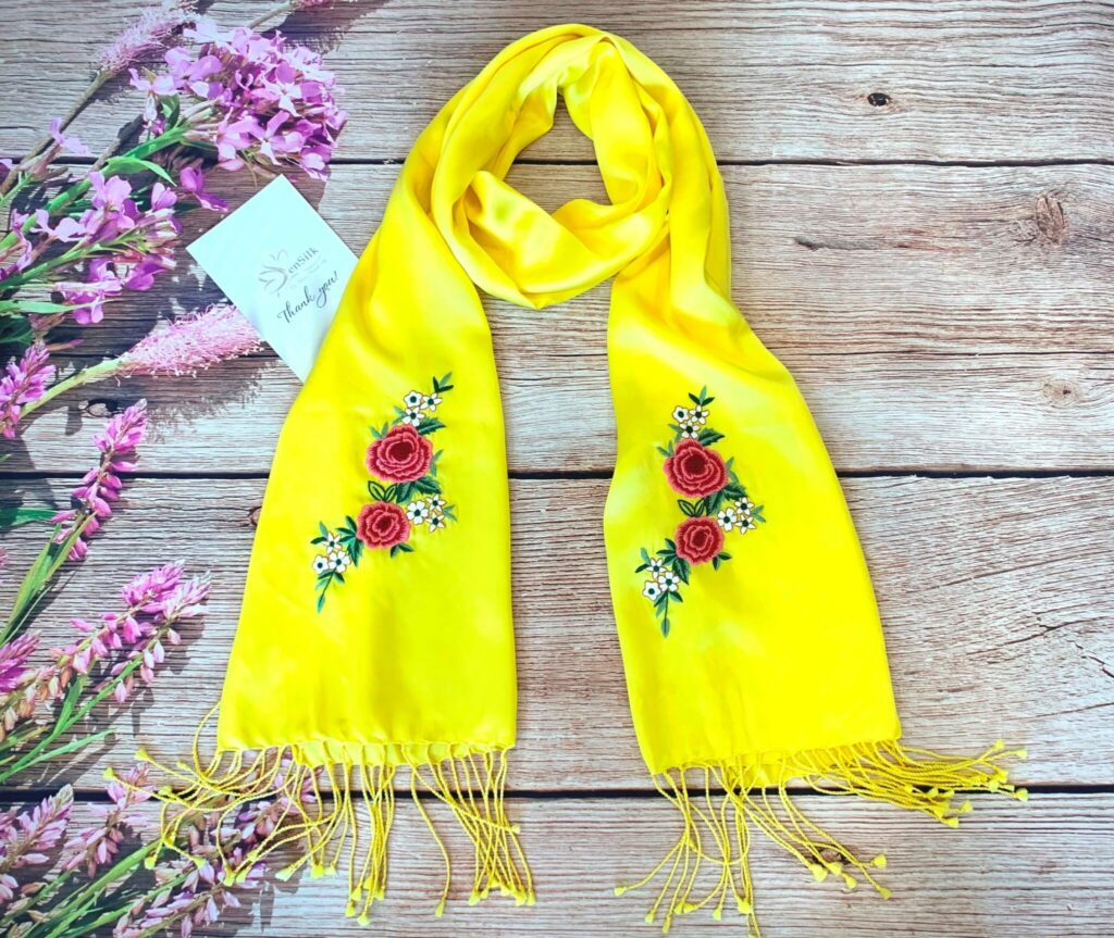 Khăn Lụa Tơ Tằm Cao Cấp | SenSilk