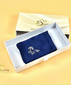 Khăn Tay Thêu Lụa Tơ Tằm Mã Đáo Thành Công SenSilk - Men's Ties