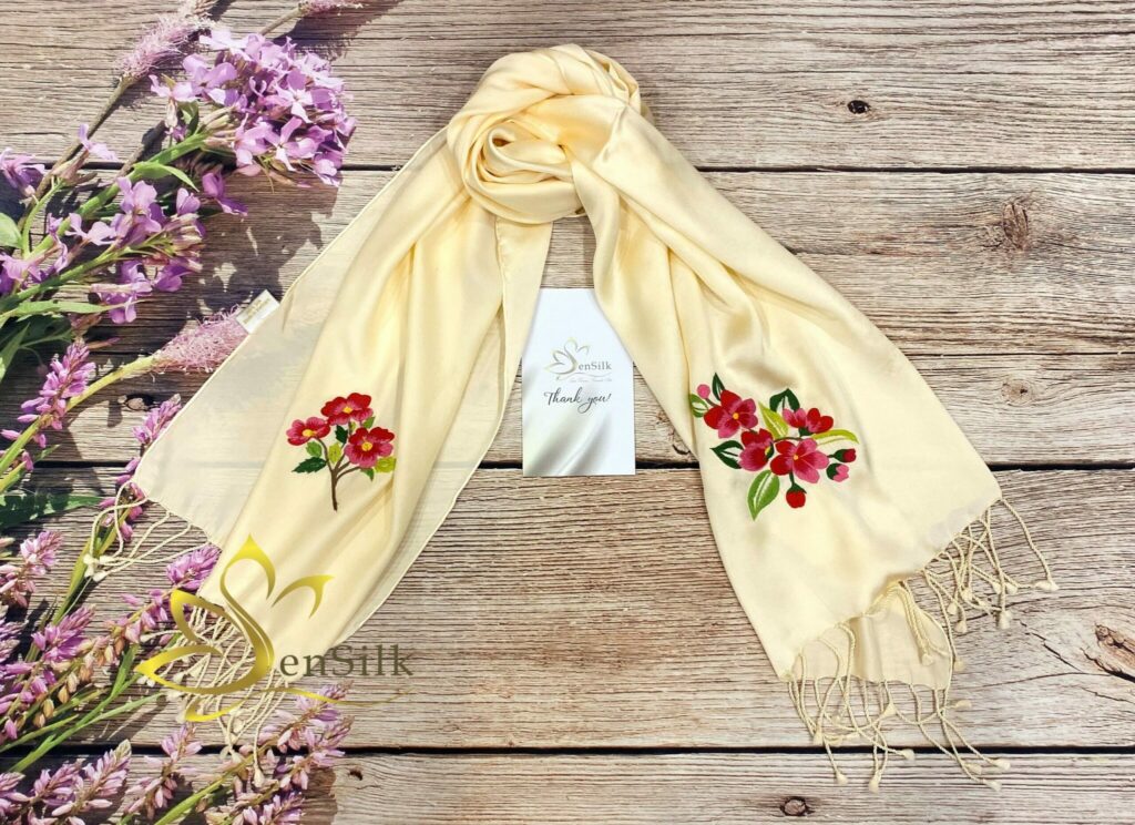 Khăn Lụa Tơ Tằm Cao Cấp | SenSilk