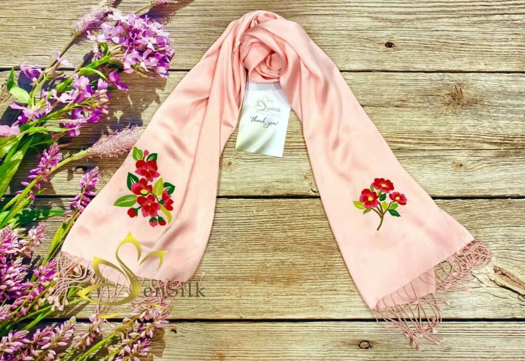 Khăn Lụa Tơ Tằm Cao Cấp | SenSilk
