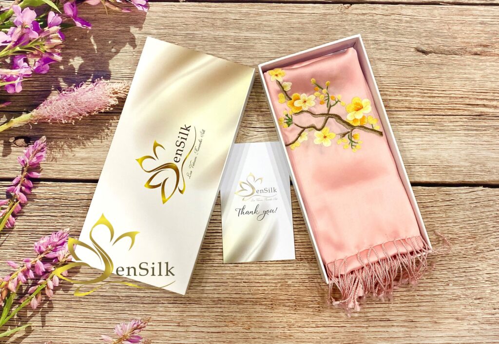 SenSilk | Khăn Lụa Tơ Tằm Cao Cấp