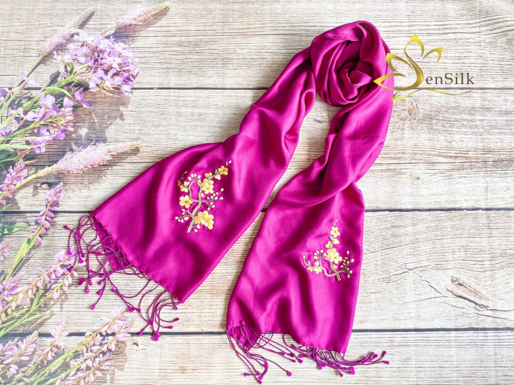 SenSilk | Khăn Lụa Tơ Tằm Cao Cấp