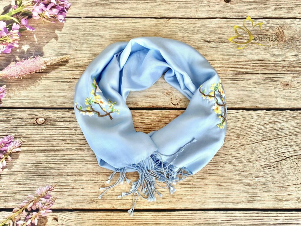 Khăn Lụa Tơ Tằm Cao Cấp | SenSilk