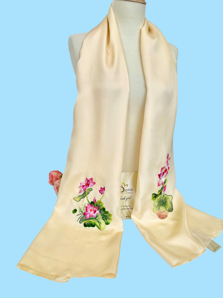 Khăn Lụa Tơ Tằm Cao Cấp | SenSilk