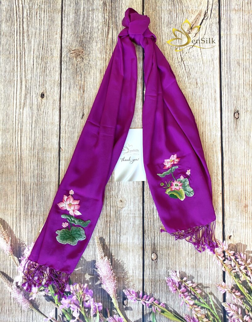 Khăn Lụa Tơ Tằm Cao Cấp