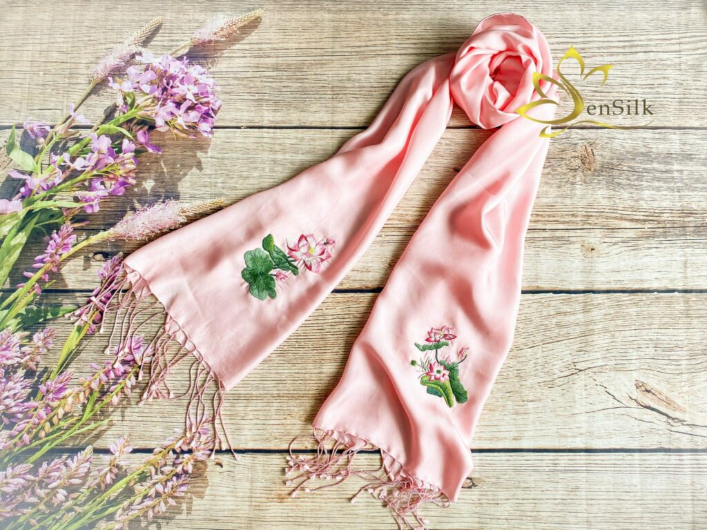 Khăn Lụa Tơ Tằm Cao Cấp | SenSilk