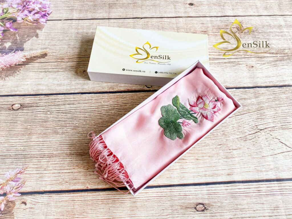 Khăn Lụa Tơ Tằm Cao Cấp | SenSilk