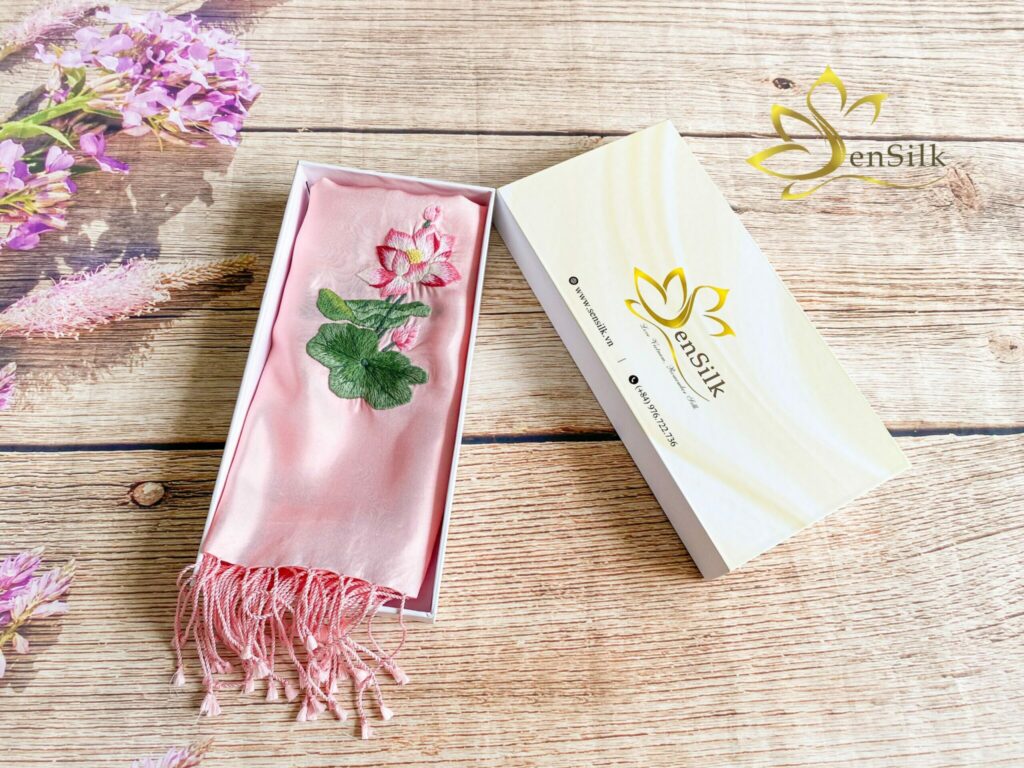 Khăn Lụa Tơ Tằm Cao Cấp | SenSilk