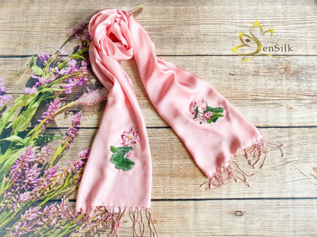 Khăn Lụa Tơ Tằm Cao Cấp | SenSilk