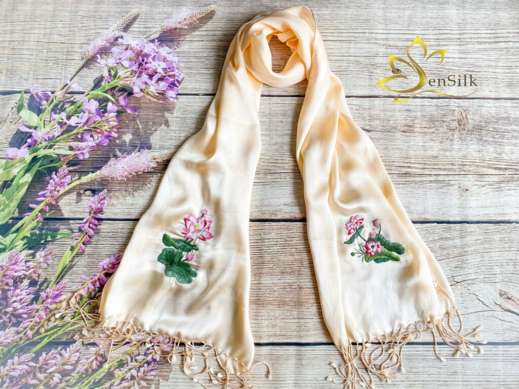 Khăn Lụa Tơ Tằm Cao Cấp | SenSilk