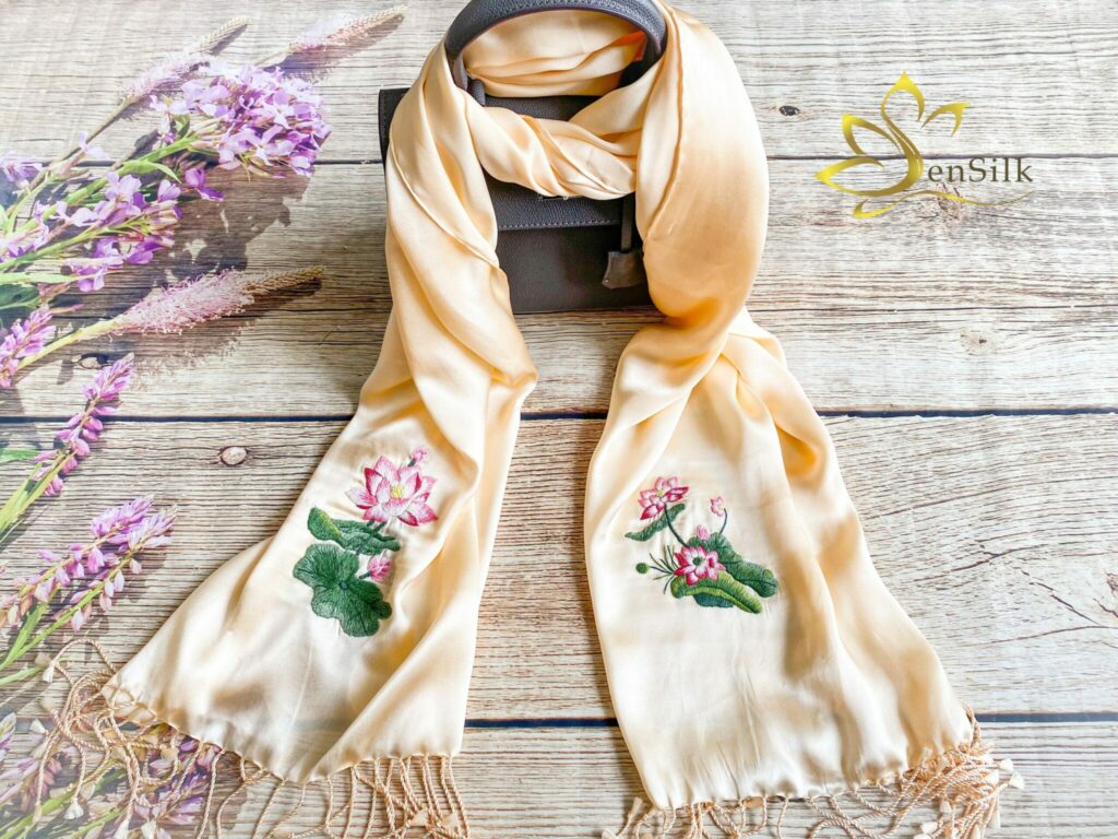 Khăn Lụa Tơ Tằm Cao Cấp | SenSilk