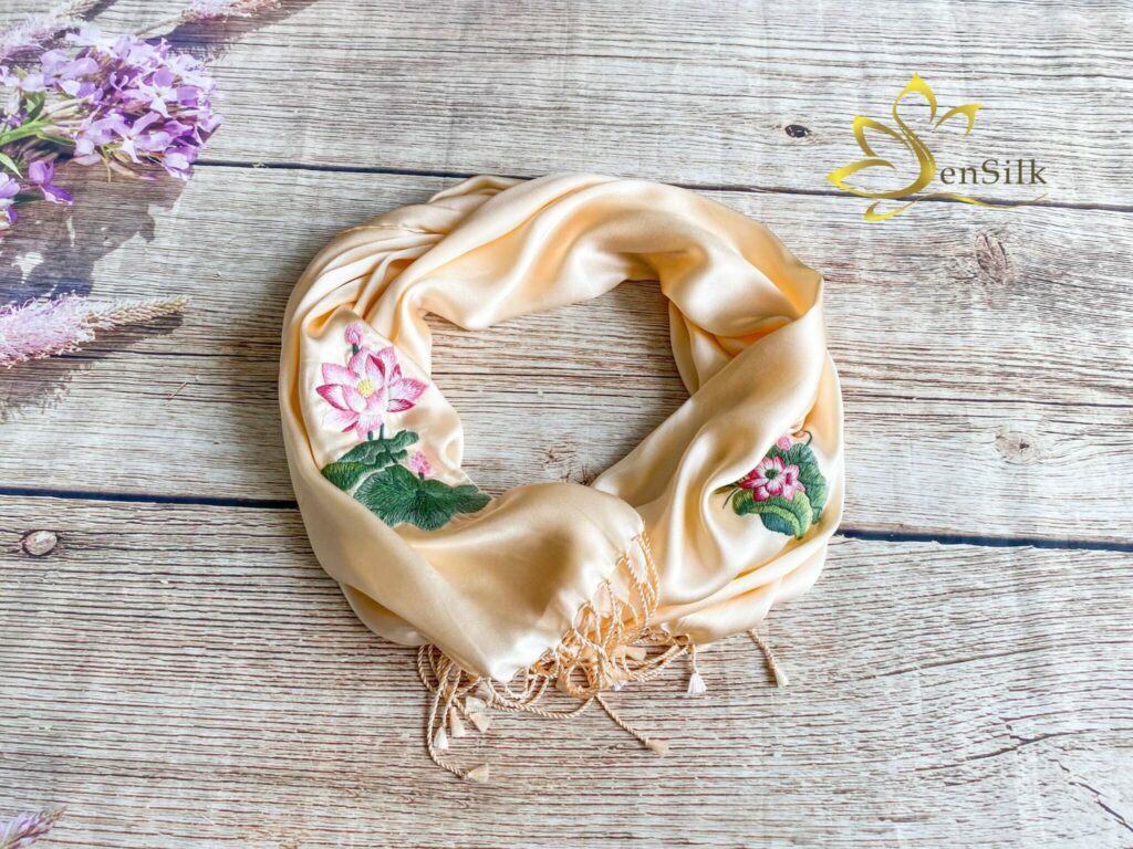 Khăn Lụa Tơ Tằm Cao Cấp | SenSilk