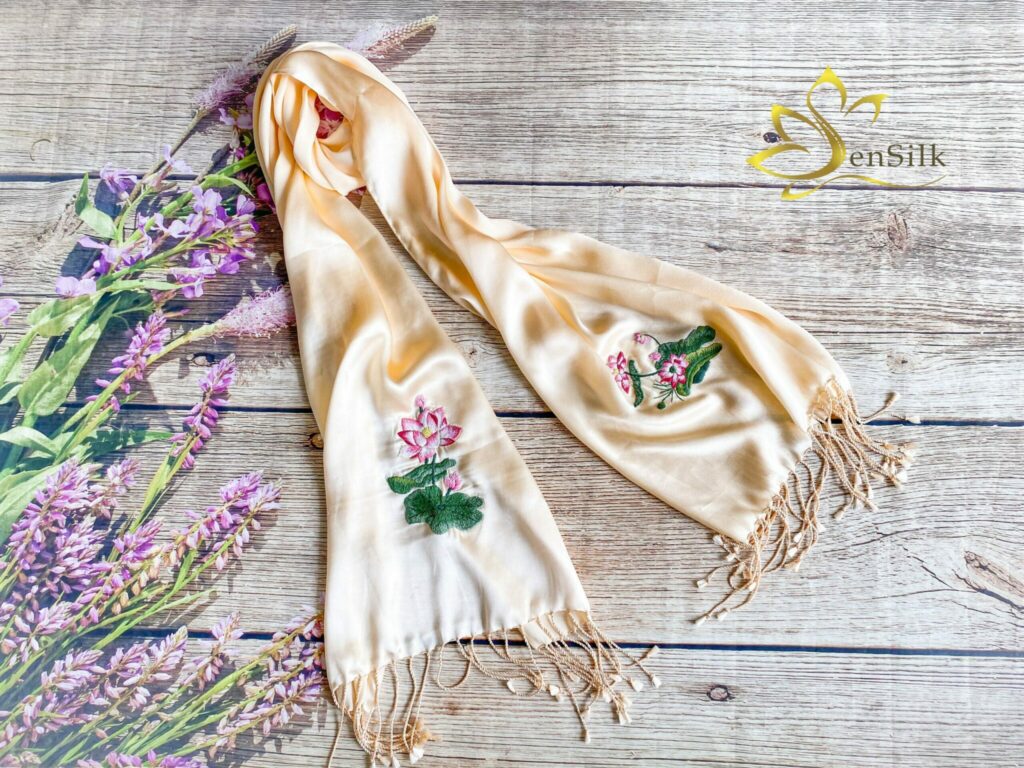 Khăn Lụa Tơ Tằm Cao Cấp | SenSilk