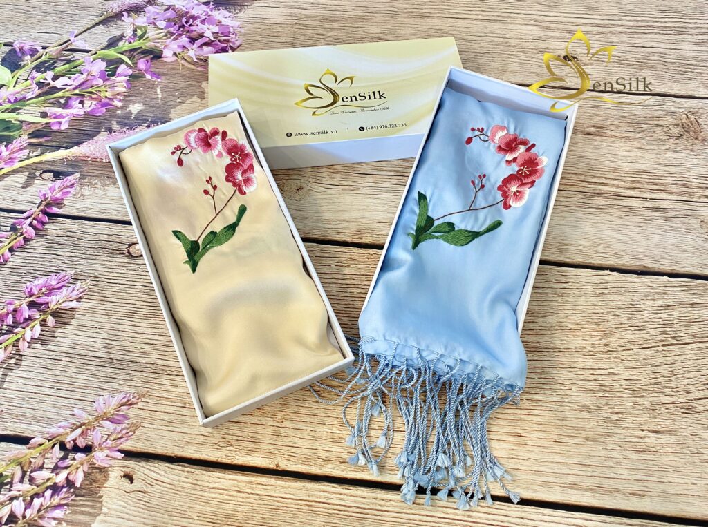 SenSilk | Khăn Lụa Tơ Tằm Cao Cấp
