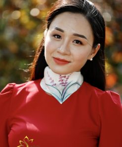 SenSilk Silk Square Painting Scarf - Lụa Vẽ Lavender