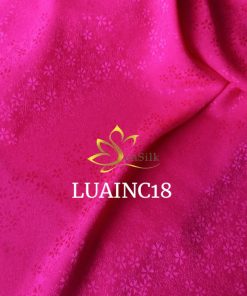 Patterned Silk Fabric - Vải Lụa Dệt Hoa Văn SenSilk LUAINC18