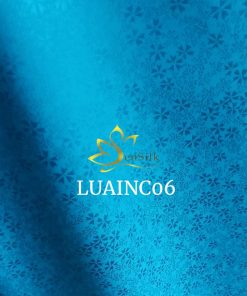 Vải Lụa Bảo Lộc Dệt Hoa Văn - Patterned Silk Fabric LUAINC06