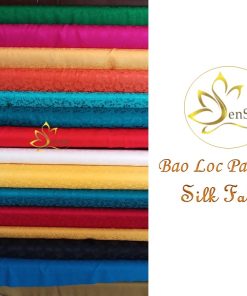 Set Vải Lụa Dệt Hoa Văn May Áo Dài SenSilk 250x112cm