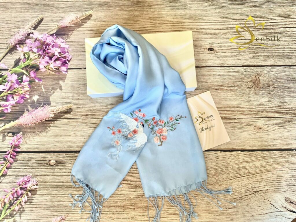 Khăn Lụa Tơ Tằm Cao Cấp | SenSilk