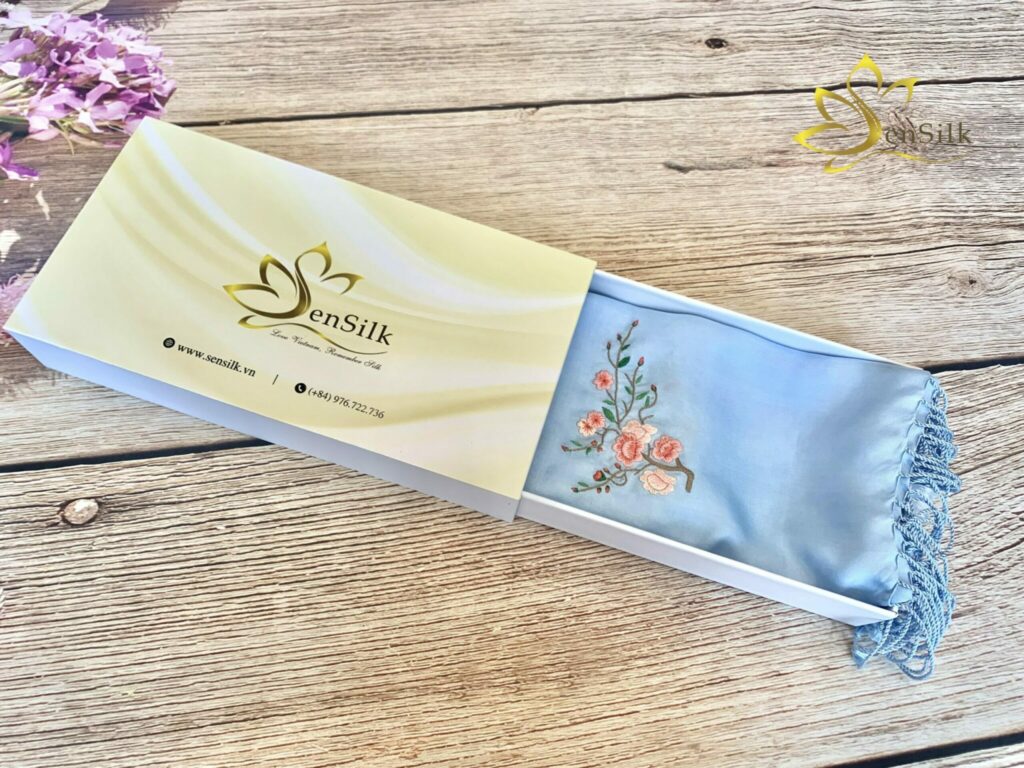 Khăn Lụa Tơ Tằm Cao Cấp | SenSilk
