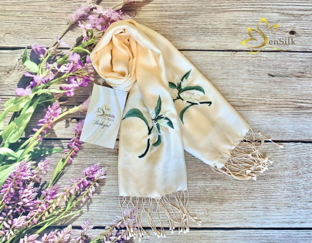 Khăn Lụa Tơ Tằm Cao Cấp | SenSilk