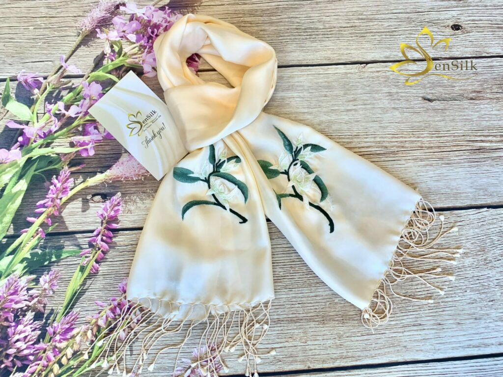 Khăn Lụa Tơ Tằm Cao Cấp | SenSilk