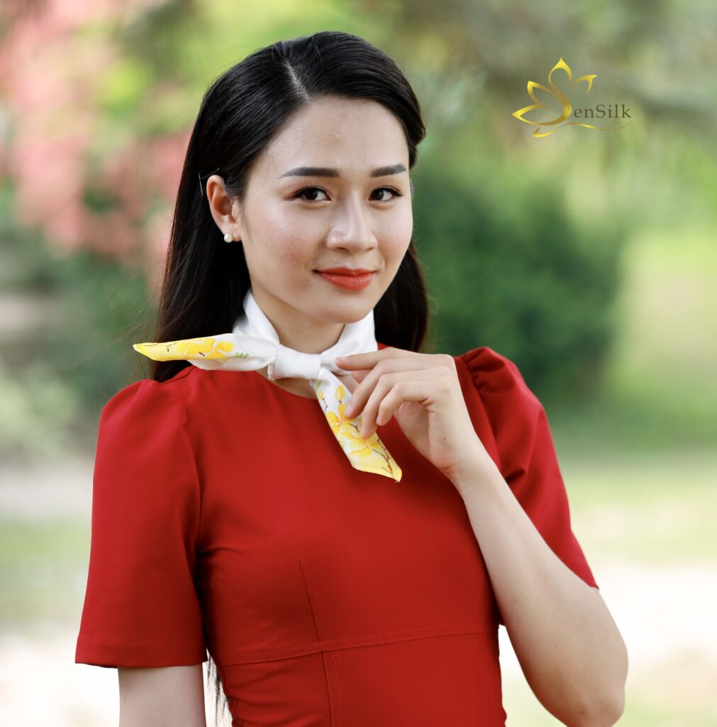 Khăn Lụa Tơ Tằm Cao Cấp