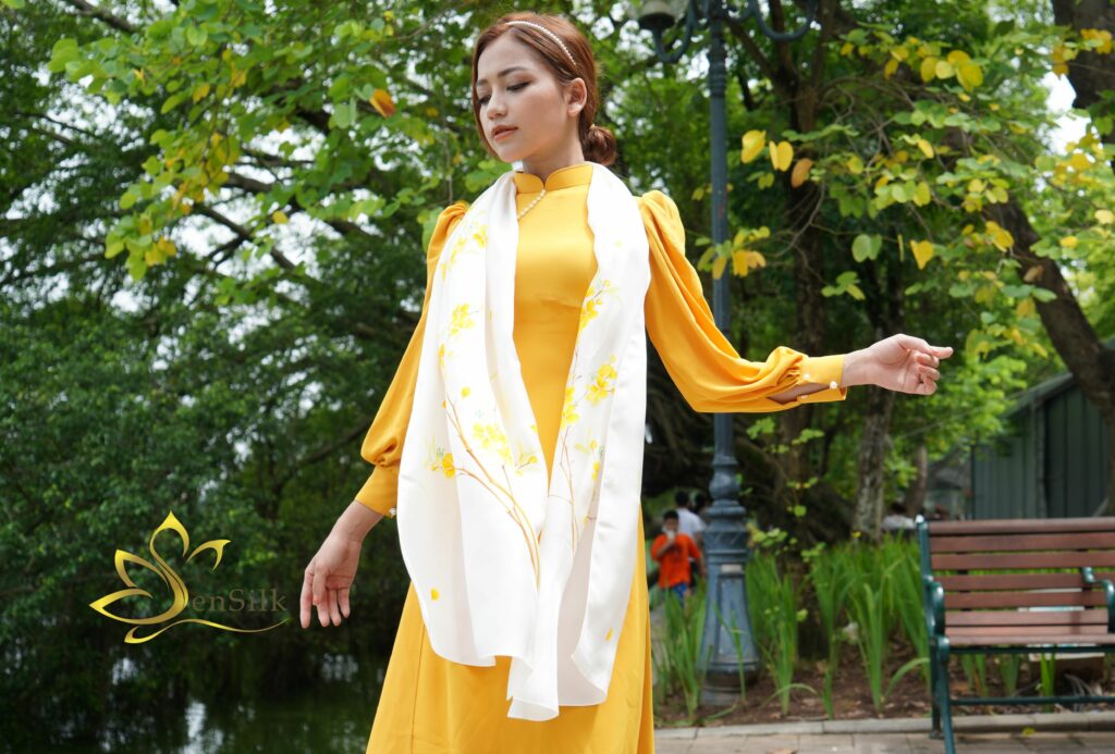Khăn Lụa Tơ Tằm Cao Cấp