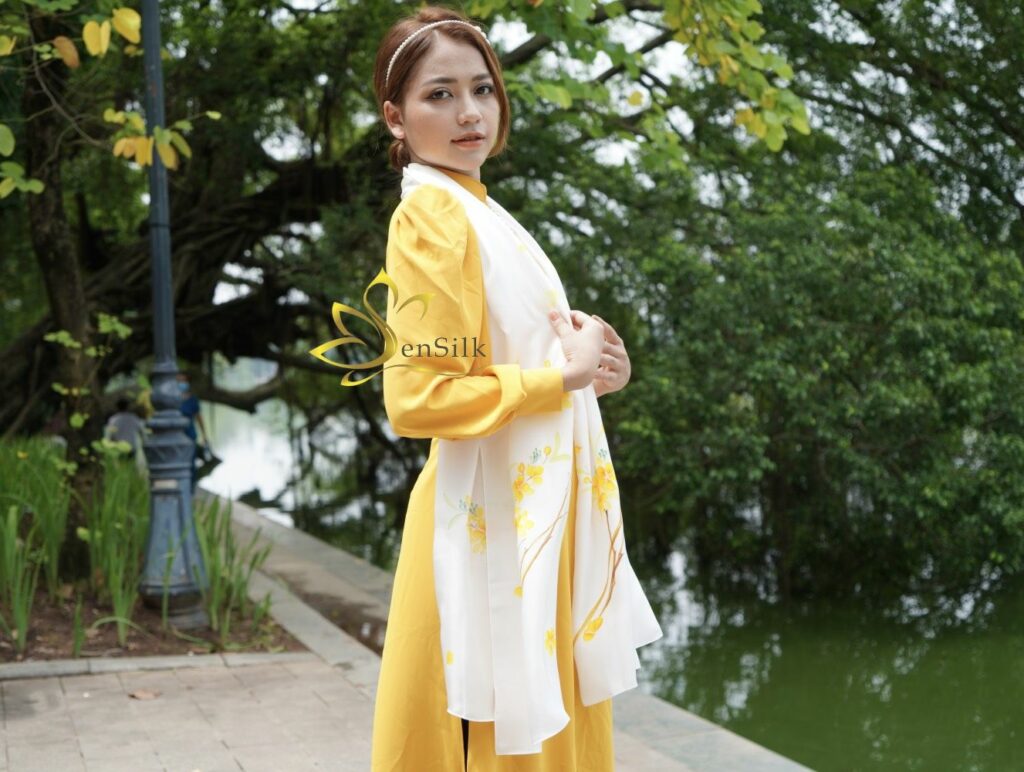 Khăn Lụa Tơ Tằm Cao Cấp