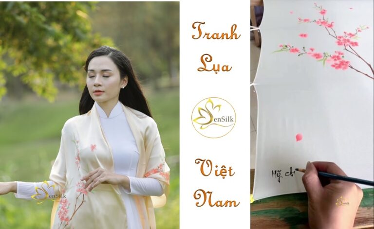 Tranh Lụa Việt Nam – Tuyệt phẩm từ Lụa Tơ Tằm Truyền Thống – SenSilk