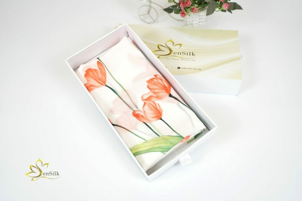 Khăn Lụa Tơ Tằm Cao Cấp | SenSilk