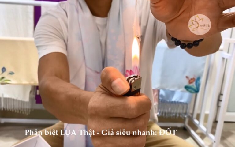 Cách phân biệt Lụa Tơ Tằm THẬT GIẢ dễ nhất – SenSilk – Lụa Tơ Tằm Thuần Việt