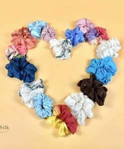 Buộc Tóc Lụa Handmade SenSilk - Quà Tặng Siêu Kute - 100% Silk Scrunchies
