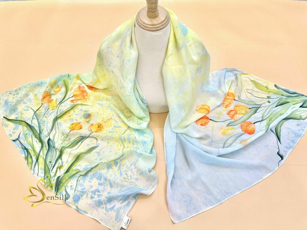 Khăn Lụa Tơ Tằm Cao Cấp | SenSilk