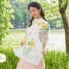 Handmade Silk Scarf - Khăn Lụa Vẽ Tay Dã Quỳ | SenSilk
