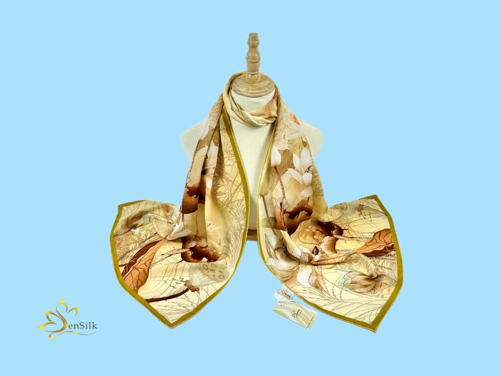 Khăn Lụa Tơ Tằm Cao Cấp