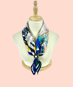 Printed Square Silk - Khăn Lụa Thời Trang in Kỹ Thuật Số KLVI03