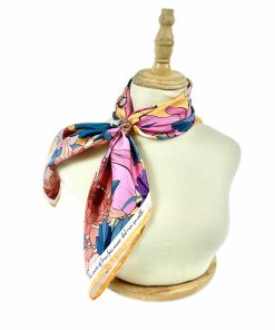 Khăn Lụa Thời Trang in Sen Silk KLVI04 - Quà Tặng Sự Kiện