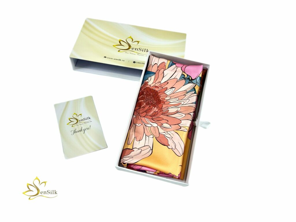 Khăn Lụa Tơ Tằm Cao Cấp | SenSilk