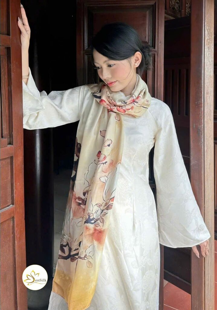 Khăn Lụa Tơ Tằm Cao Cấp