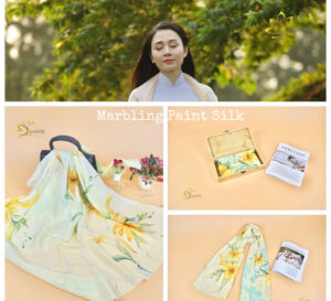 Khăn Lụa Thủy Ấn Độc Bản