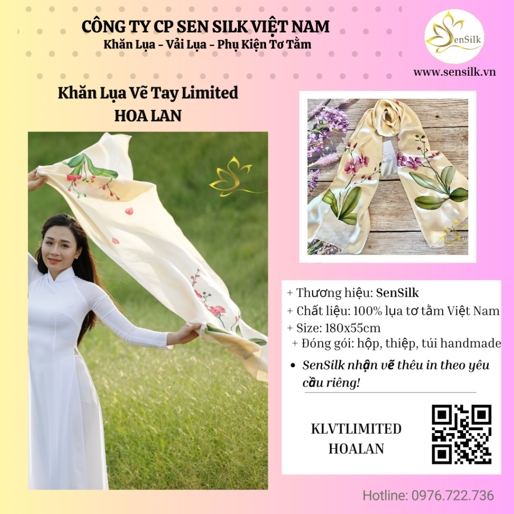 SenSilk | Khăn Lụa Tơ Tằm Cao Cấp