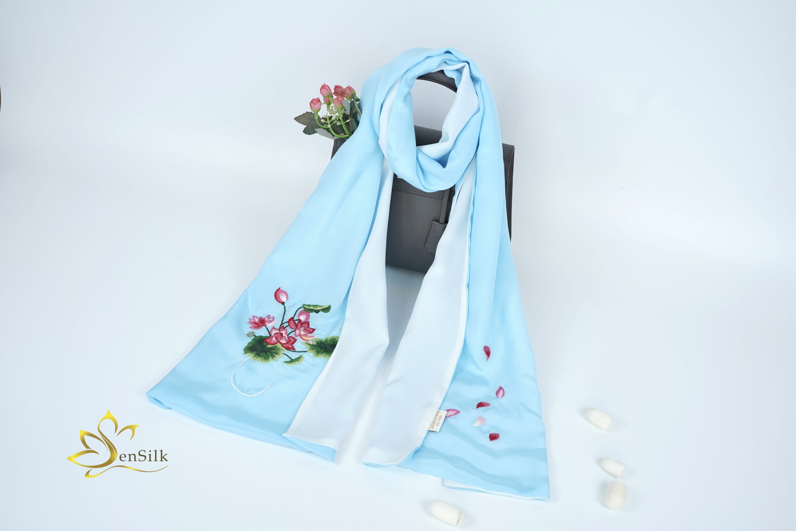 Khăn Lụa Tơ Tằm Cao Cấp